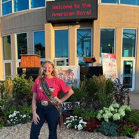 Maggie Mindemann Wisconsin Angus Queen